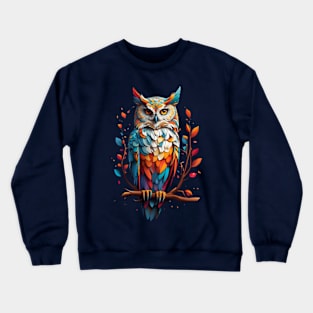 Beautiful Owl Crewneck Sweatshirt